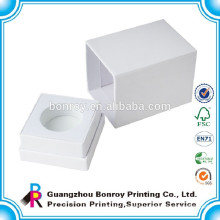 White form insert paperboard boxes for perfumes bottles